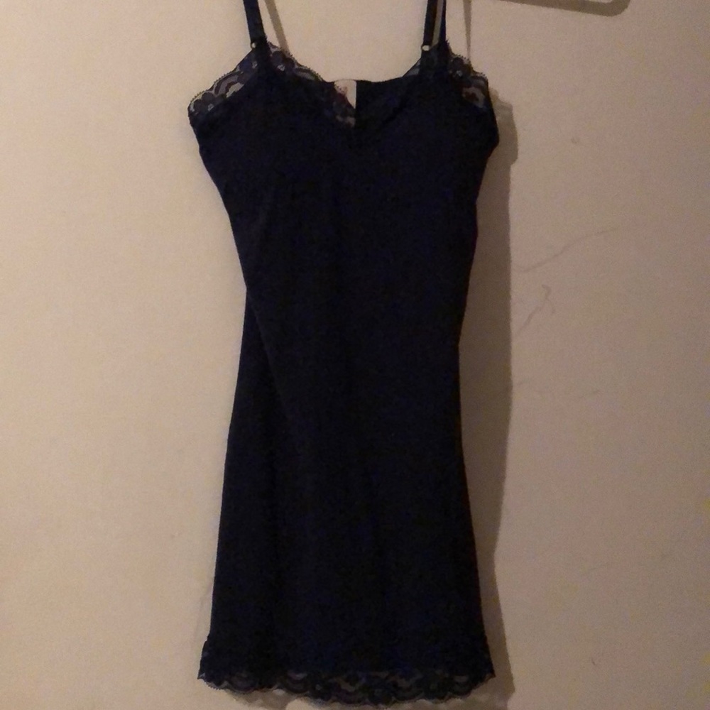 Navy Blue Spaghetti Strap Top